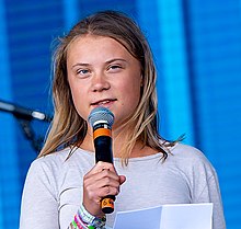 Greta Thunberg's portrait